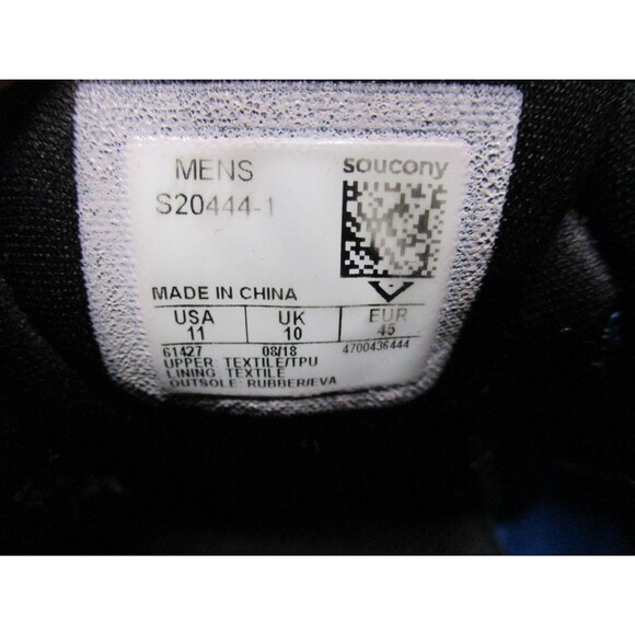 Saucony Mens ISO Series S20444-1 Blue Athletic Running Shoes Sneakers Size 11 main image 10